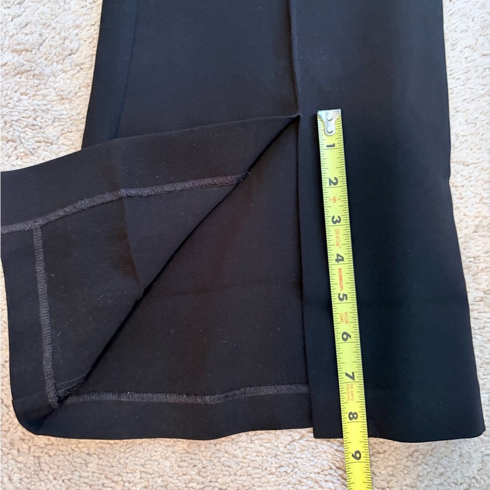Cinq à Sept Billie Pants Black Tailored Flare Women’s Size 10 NWT MSRP $325 - Picture 15 of 15